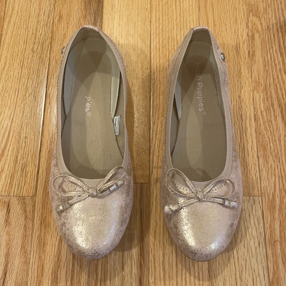 Girls shoes Hush Puppies 3W rose gold